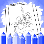 Free Coloring Pages For Armor Of God
