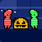 Red and Green Pumpkin