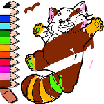 Red Coloring Book